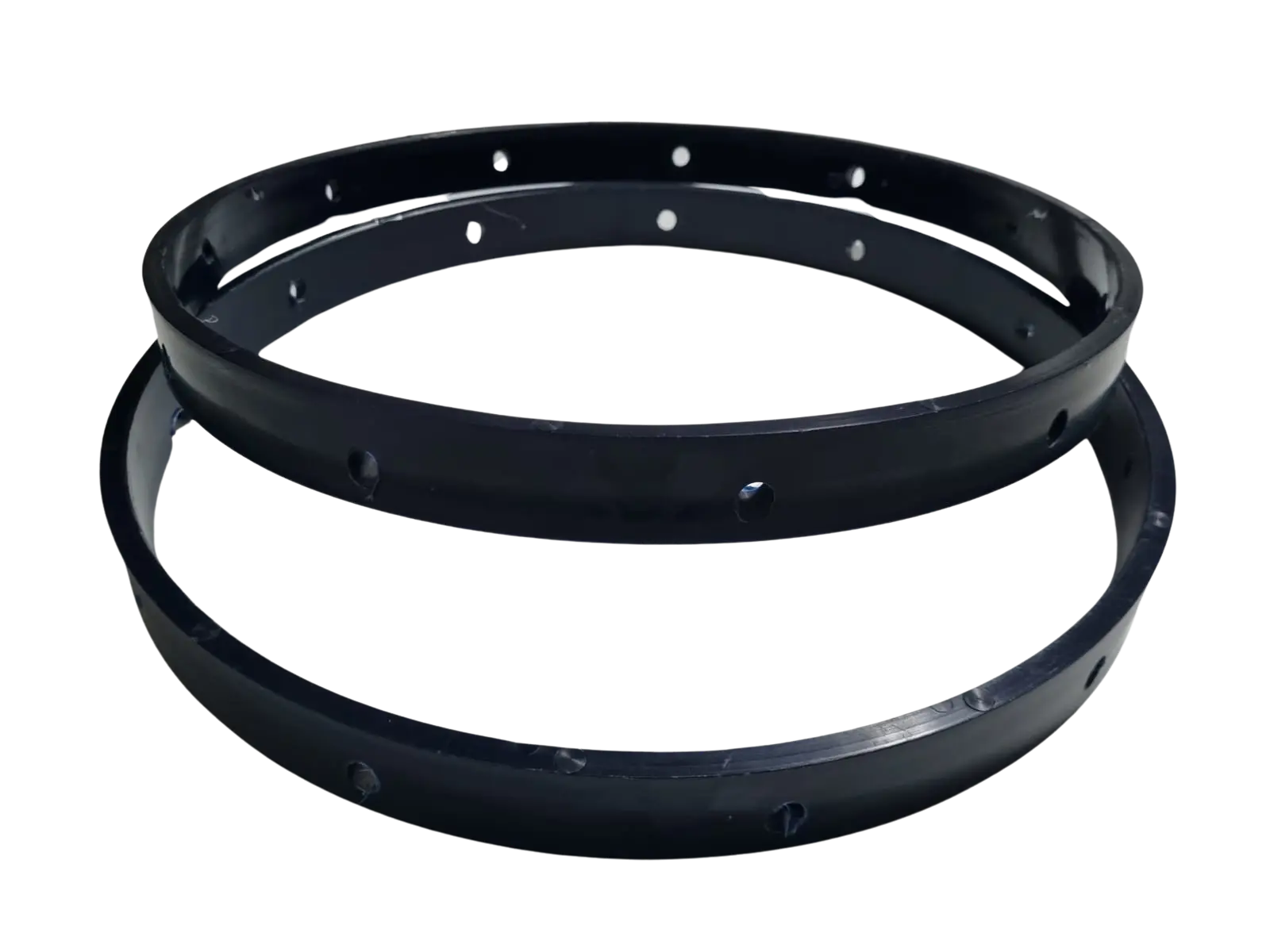 Aros de plástico para tambor de banda de guerra resistentes y ligeros - Imagen 2