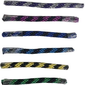Piola tipo cable de nylon de colores para tambor banda de guerra
