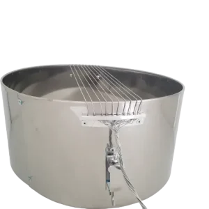 Vaso porta entorchado para tambor de banda de guerra reforzado