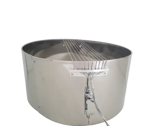 Vaso porta entorchado para tambor de banda de guerra reforzado
